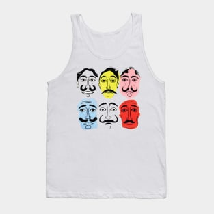 Dali Faces Tank Top